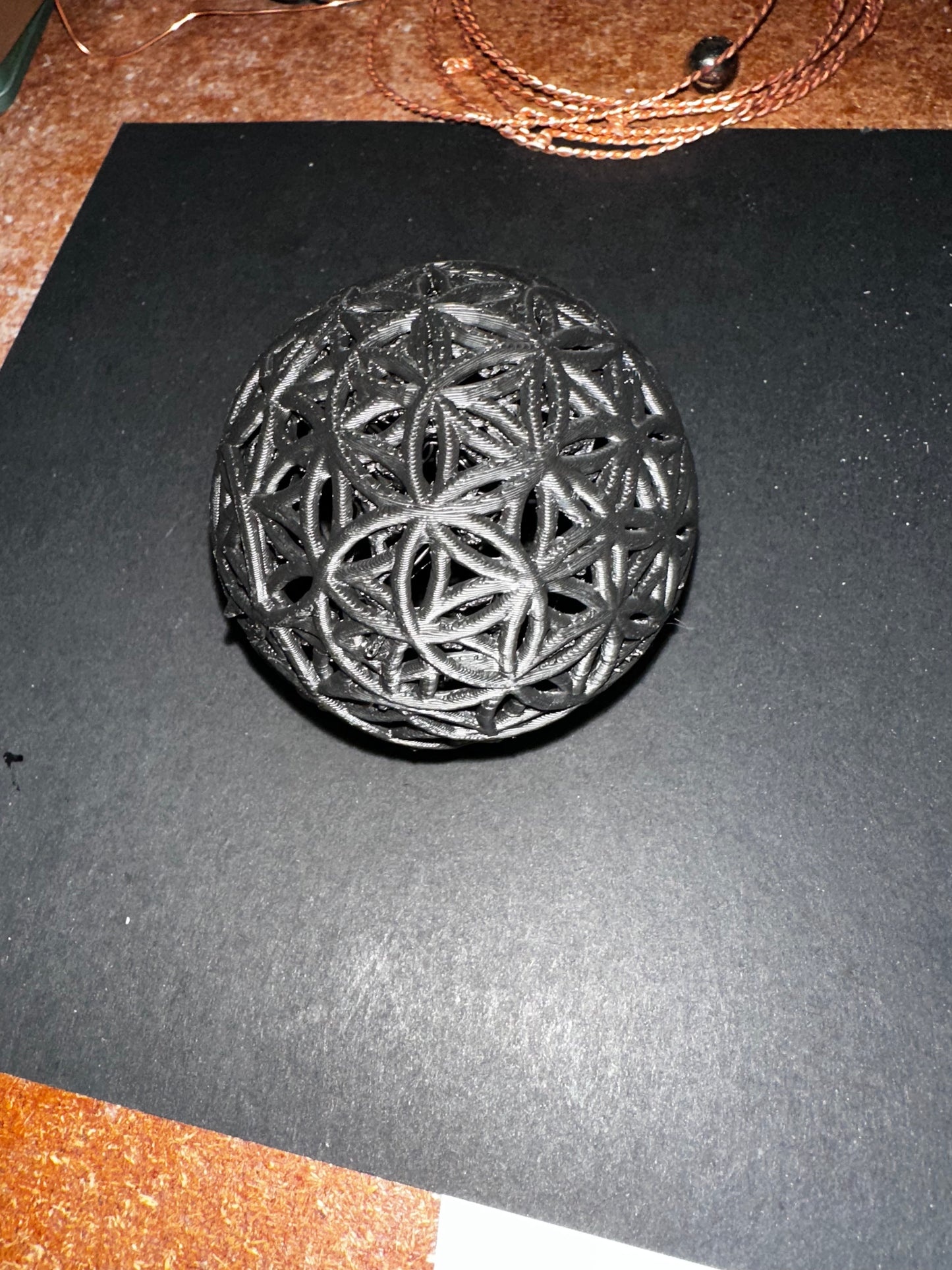 Organic Flower of Life Sphere