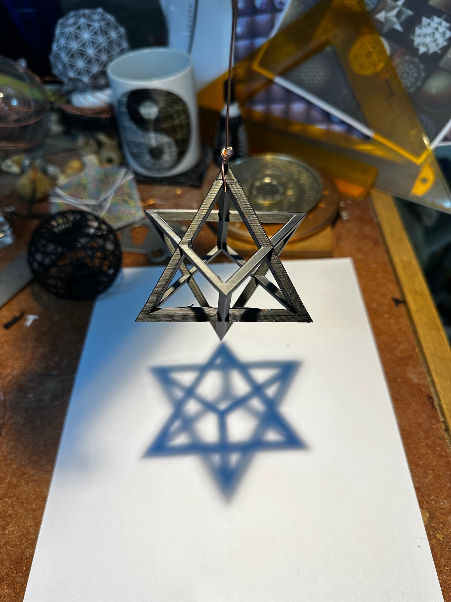 3D Printed Merkaba Star