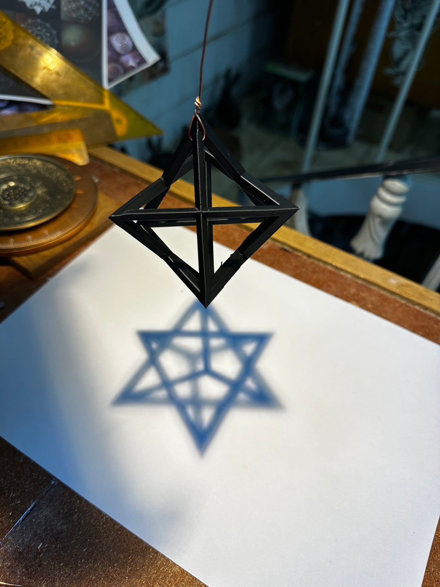 3D Printed Merkaba Star