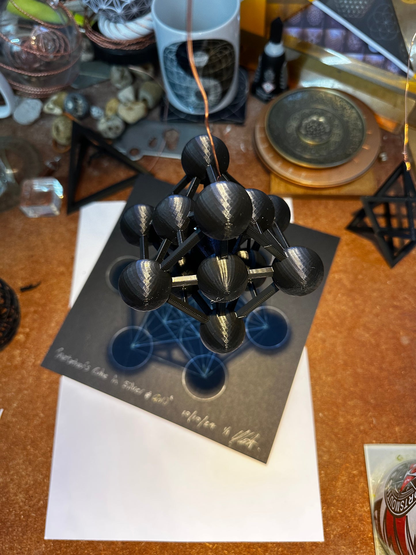 3D Printed Metatron’s Cube