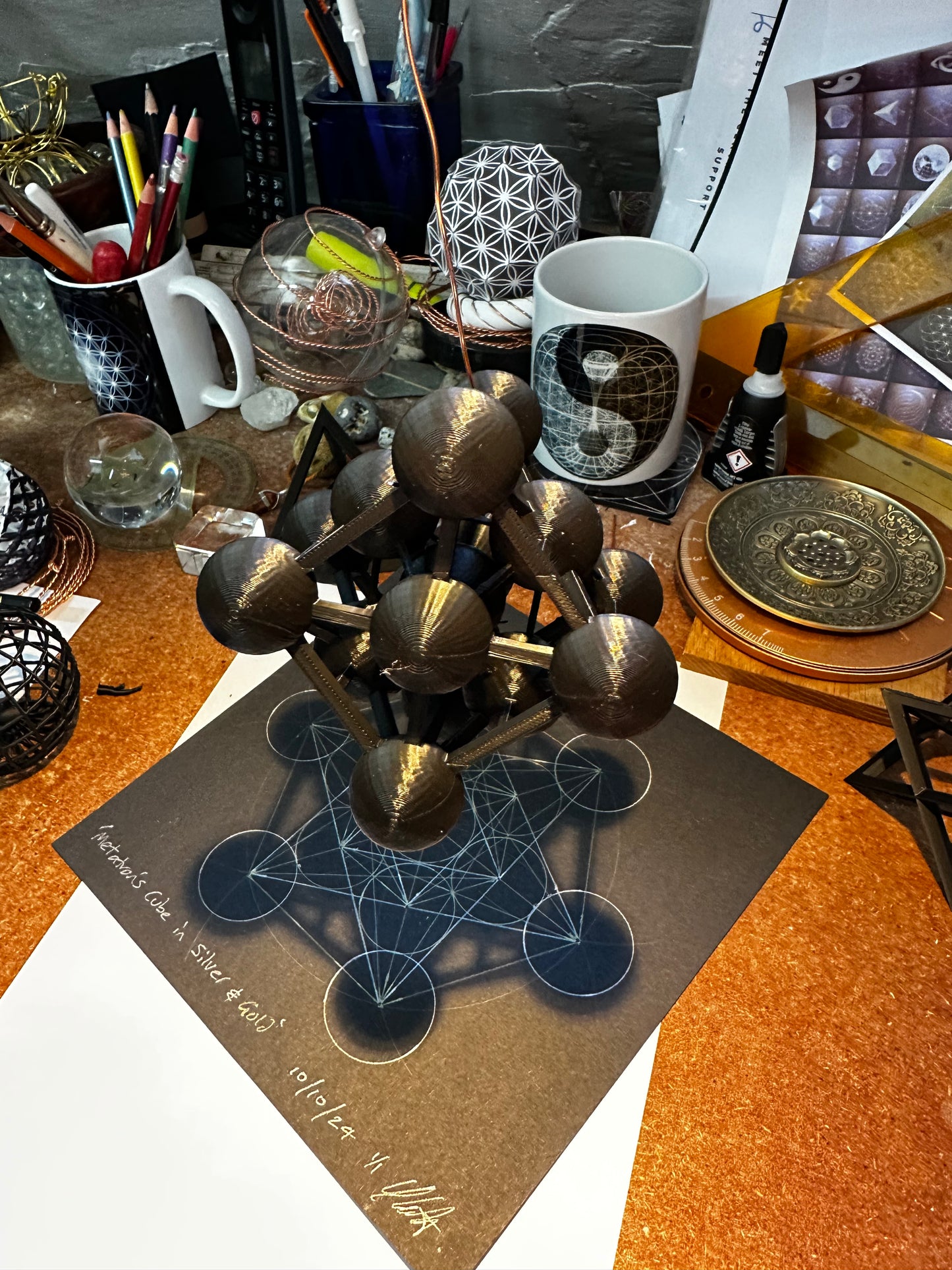 3D Printed Metatron’s Cube