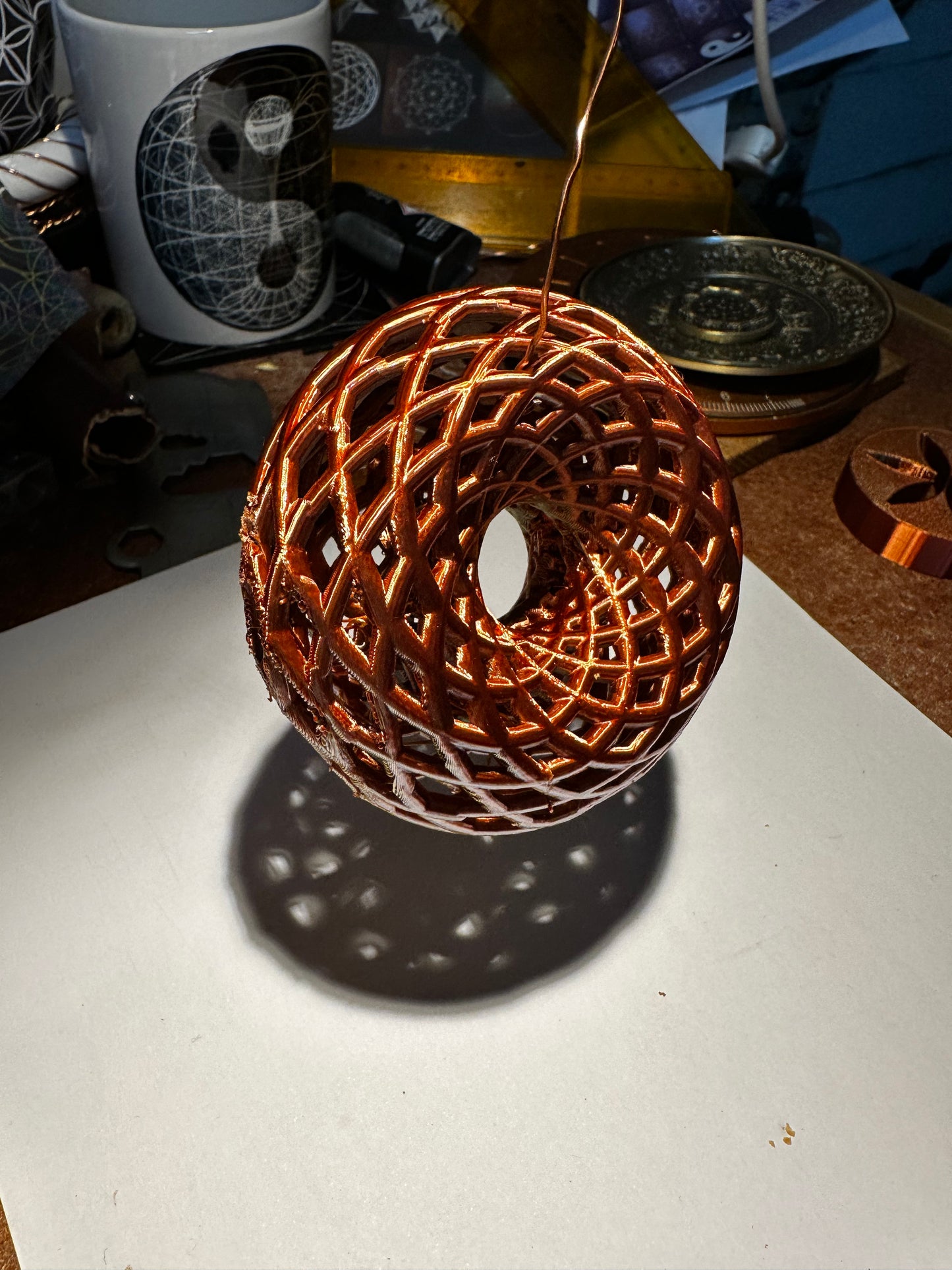 Double Rodin Coil Style Torus