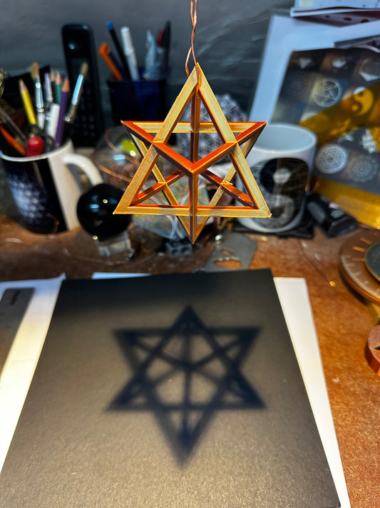 3D Printed Merkaba Star