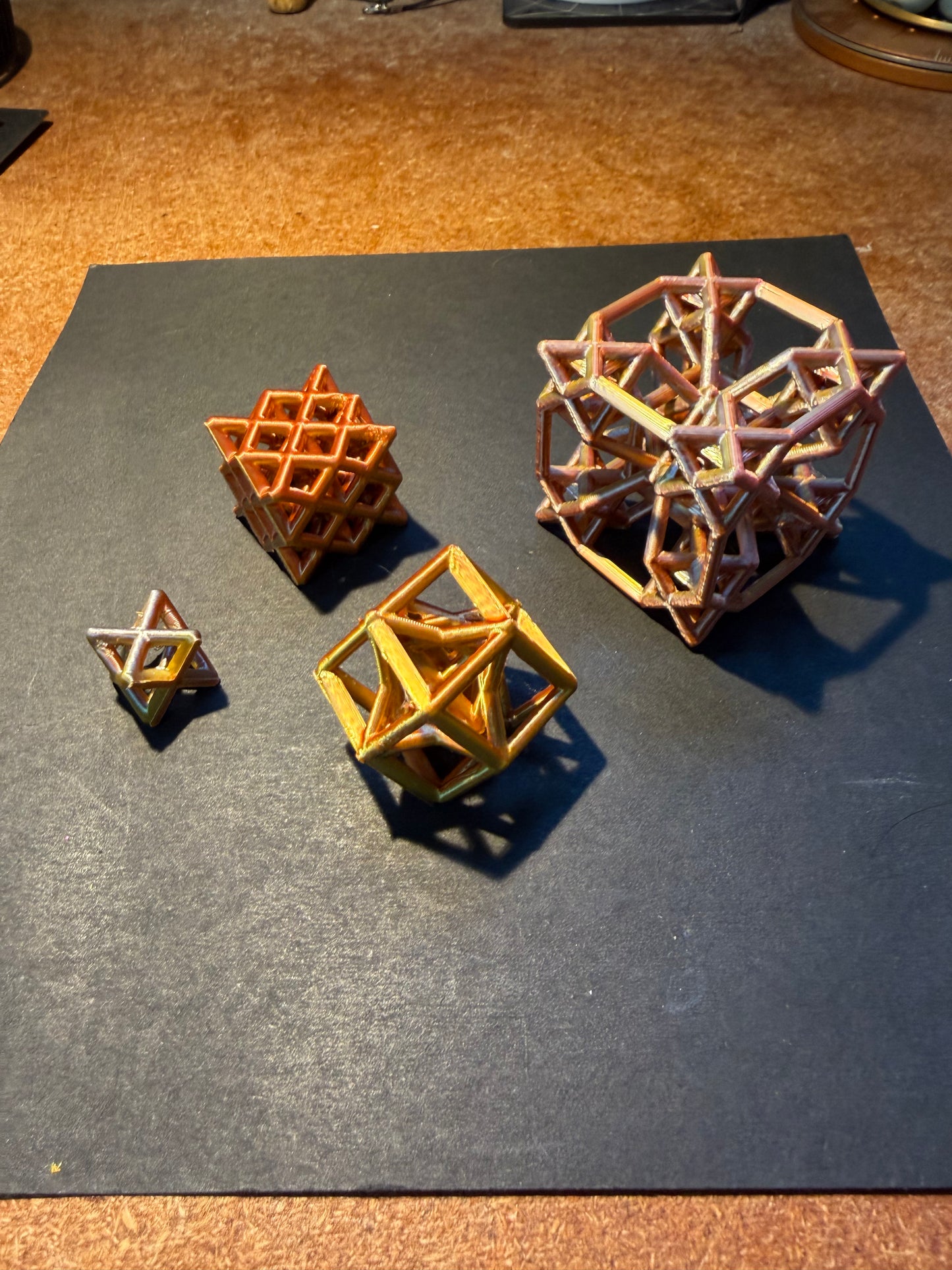 1D, 2D, 3D, 4D set by Tony Burr