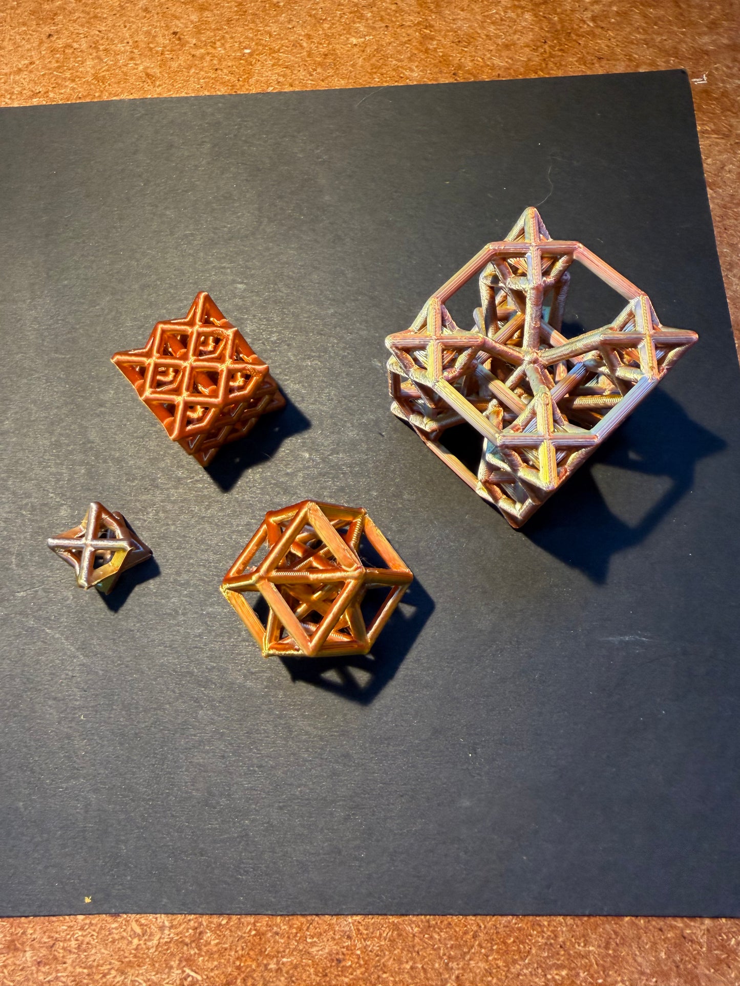 1D, 2D, 3D, 4D set by Tony Burr