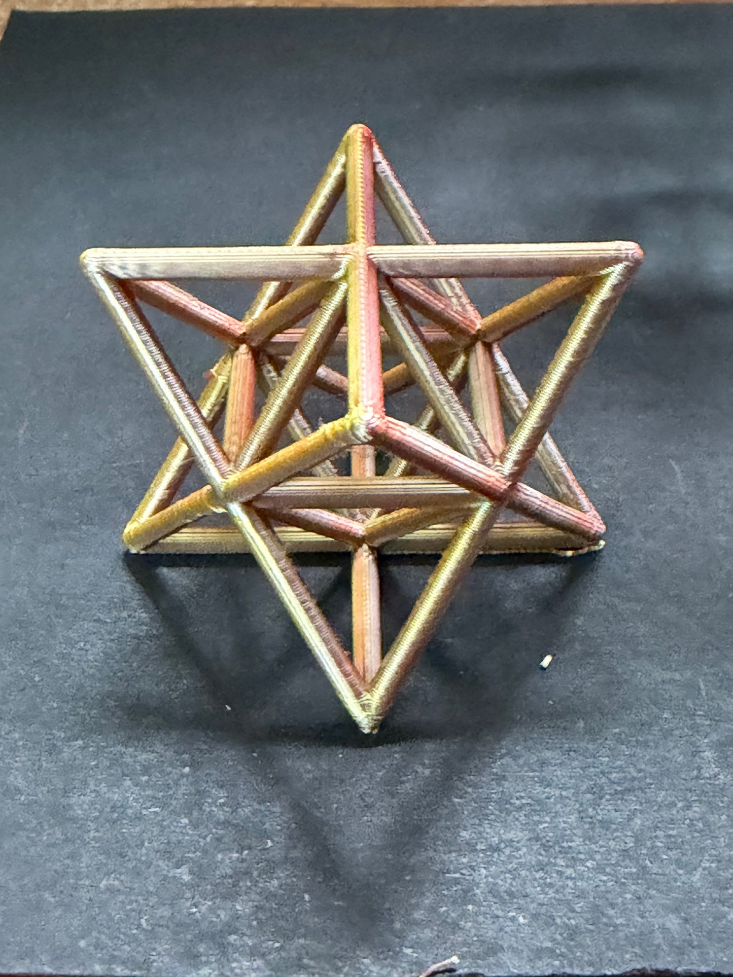 Star Tetrahedron small scale 5.656cm diagonal