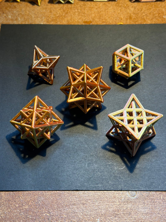5 variations on Tony Burr’s 1D, 2D and 3D