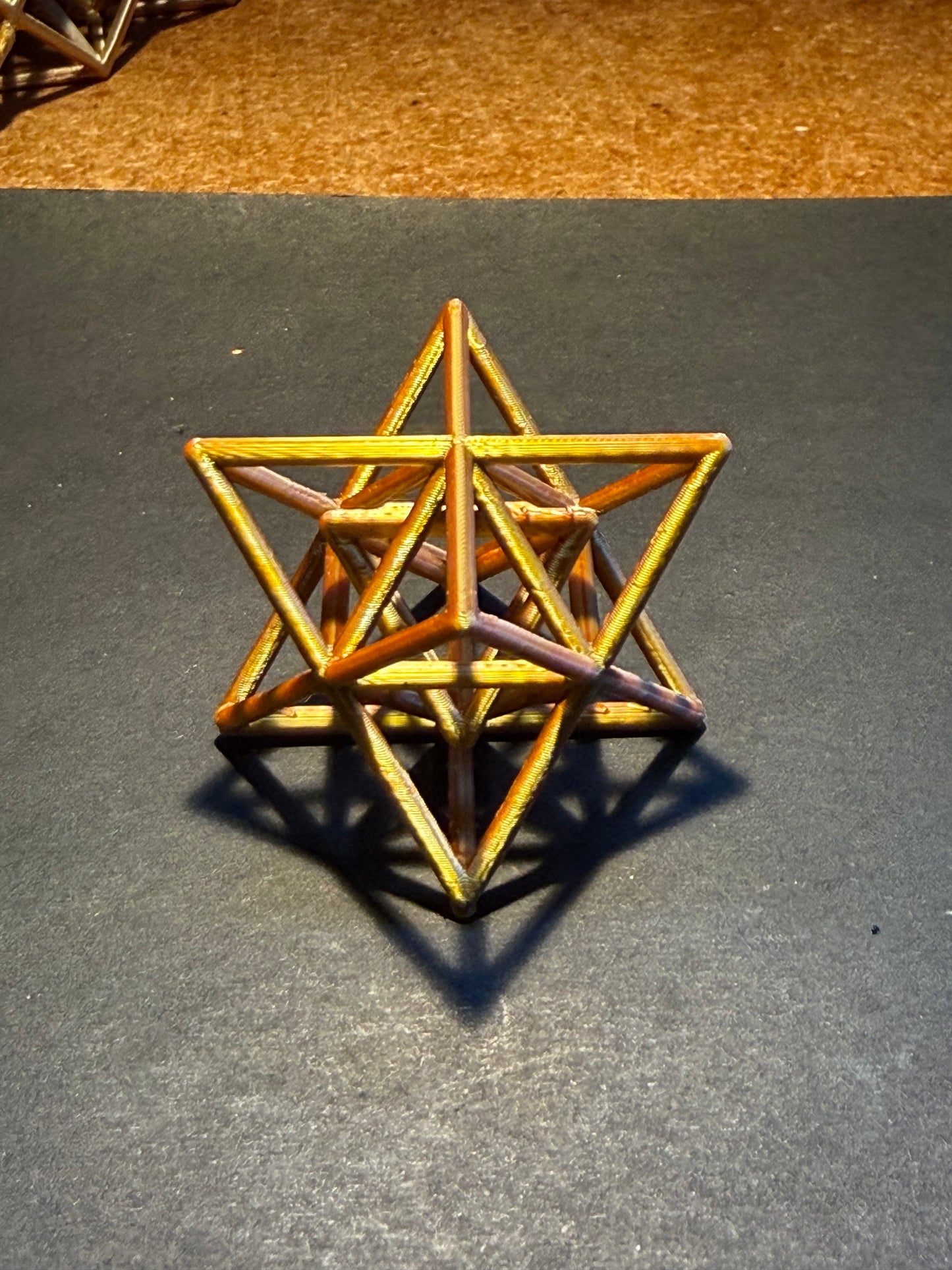 Star Tetrahedron small scale  Merkaba (Order 1) with central Tetrahedron