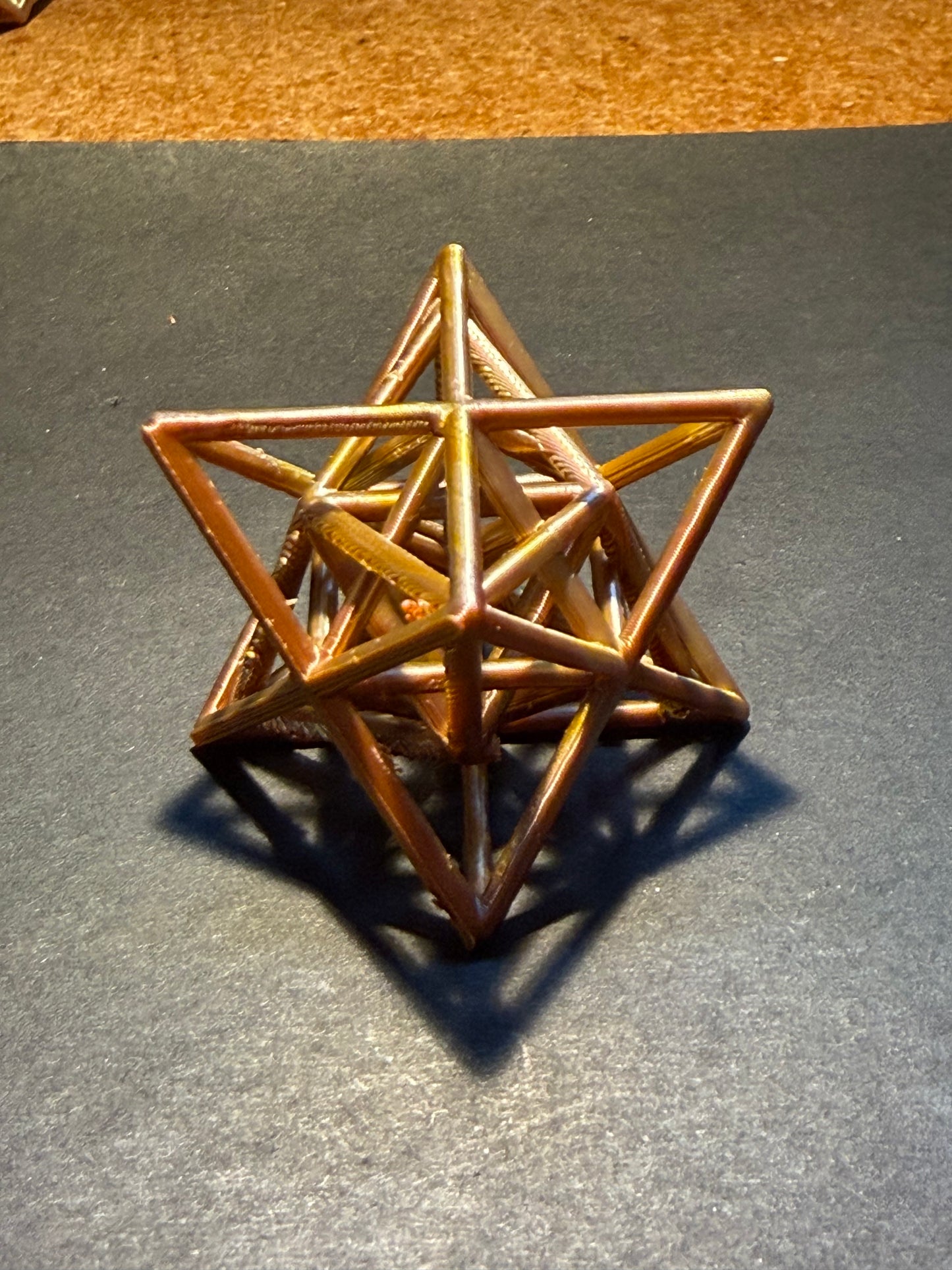 Star Tetrahedron small scale  Merkaba (Order 1) with central stellated tetrahedrons