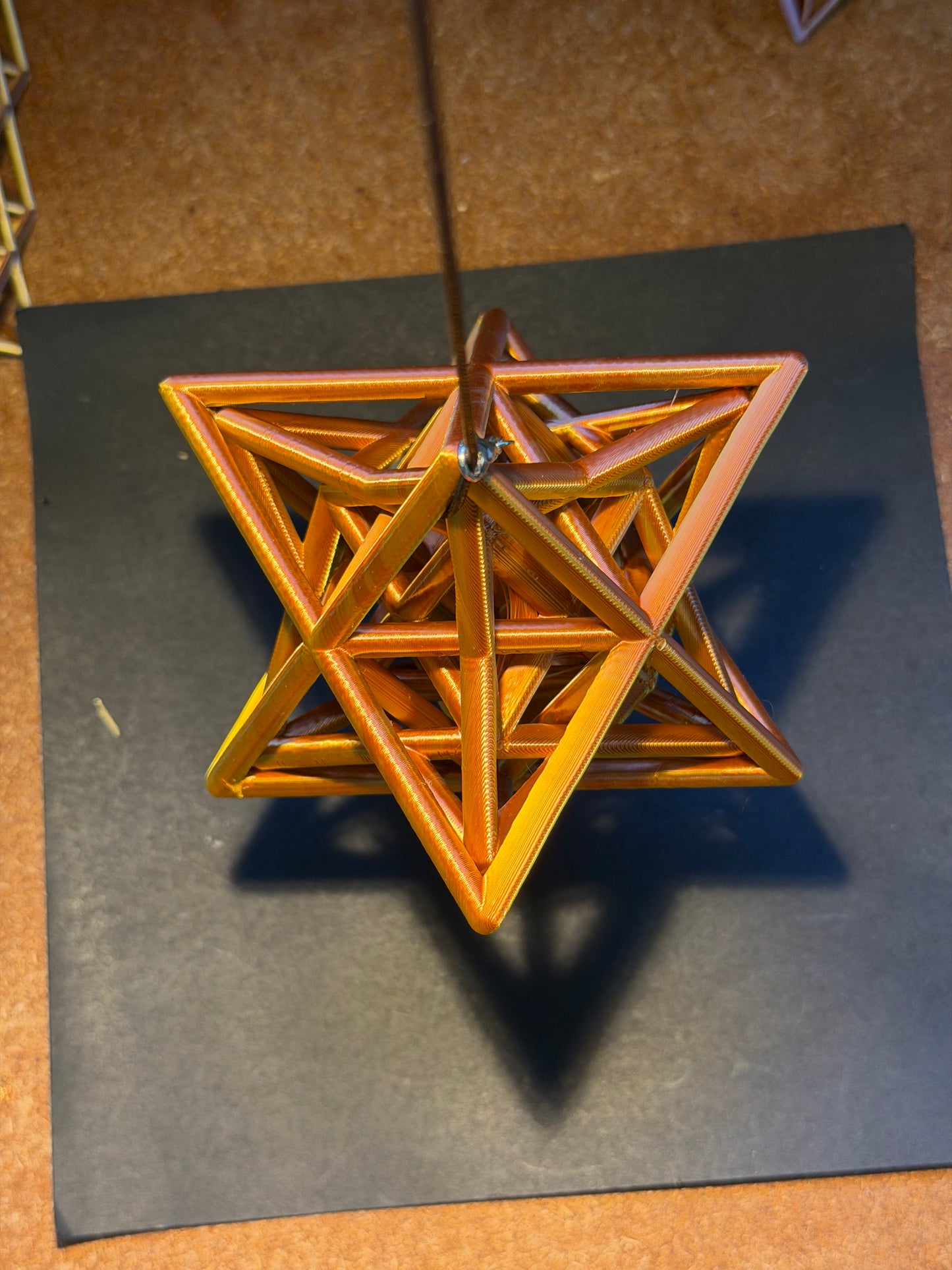 Merkaba with Central Octahedron & Double Stellated Tetrahedrons
