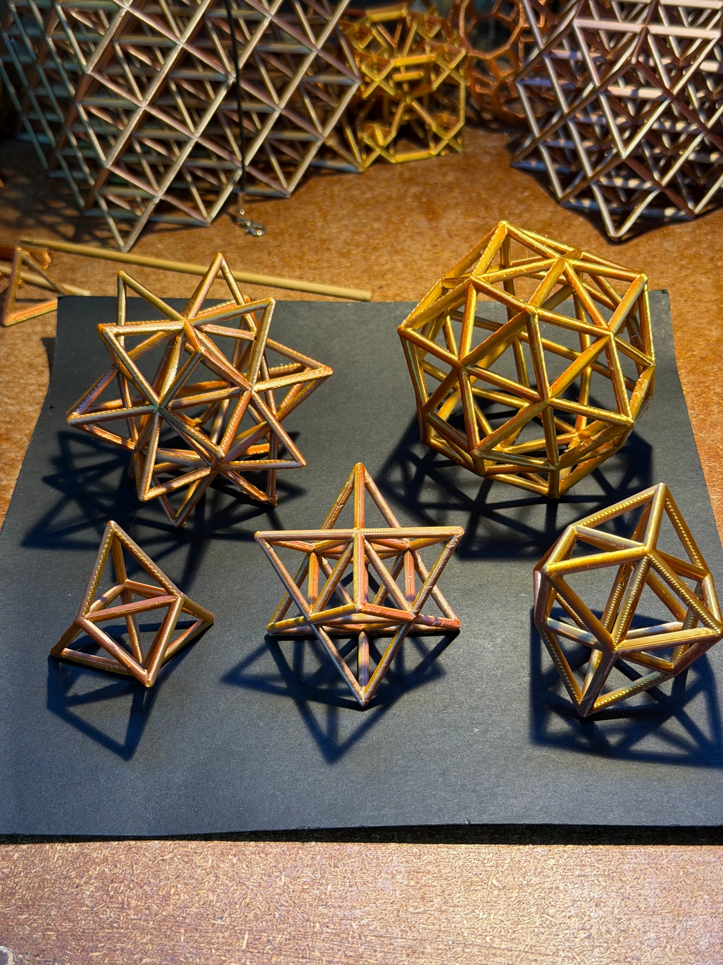 Stellated Platonic Solids 1 Inch edition