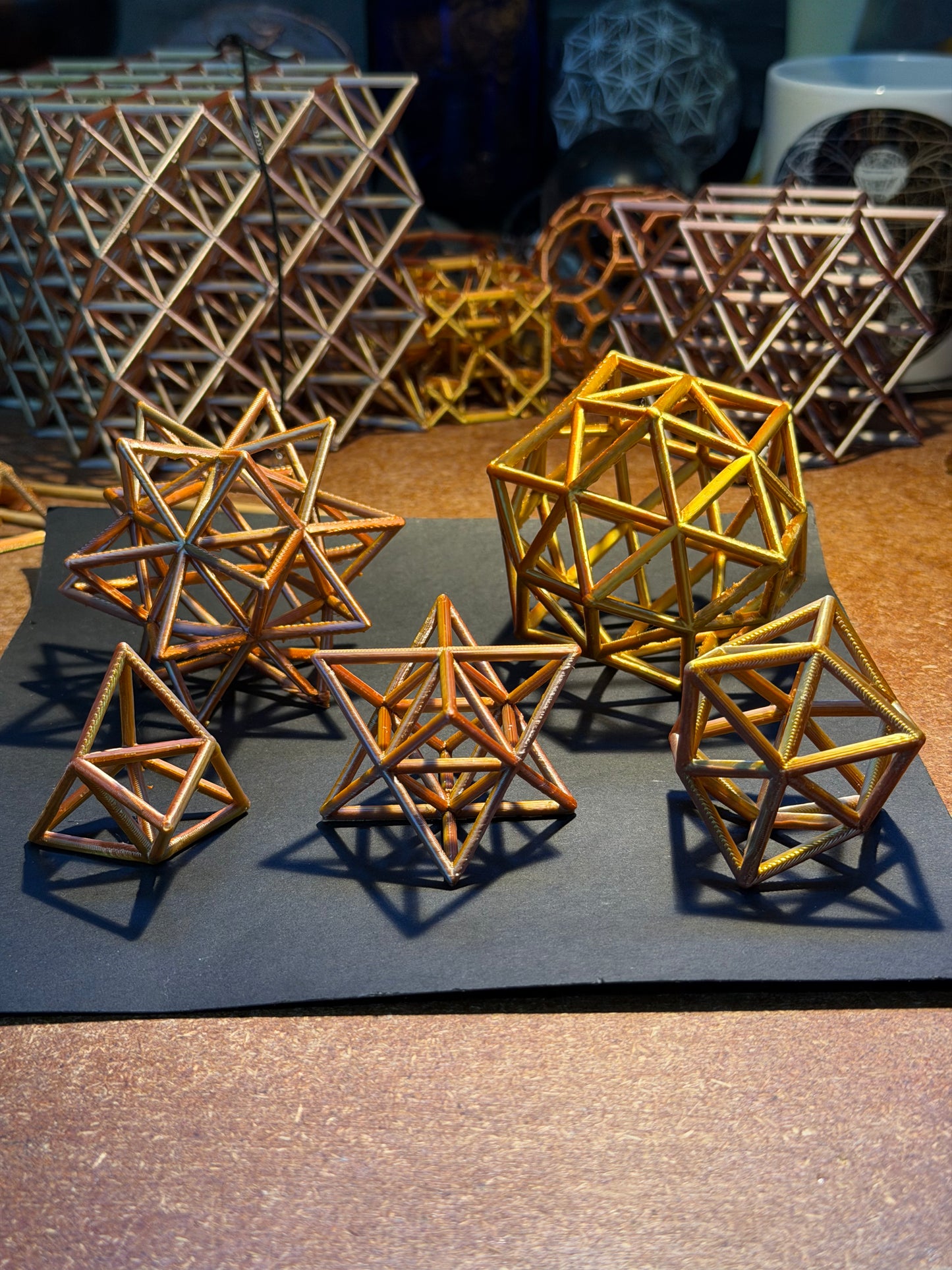 Stellated Platonic Solids 1 Inch edition