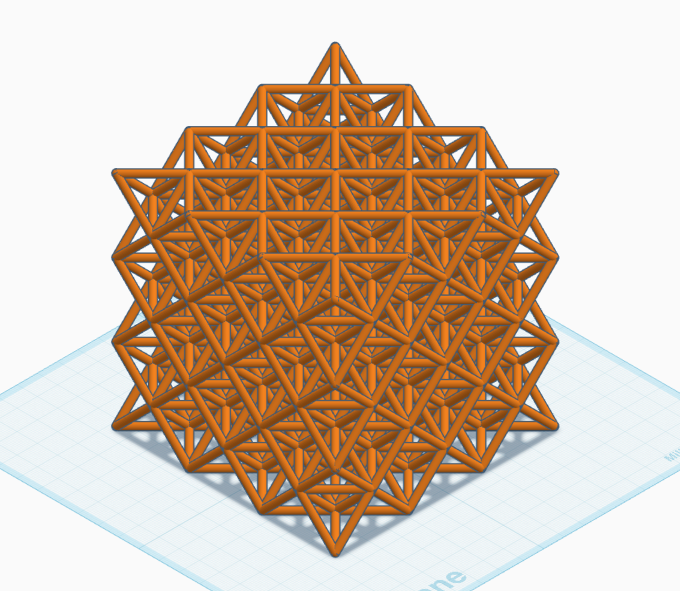 Geometric Elegance: Modular Tetrahedral Matrix Collection