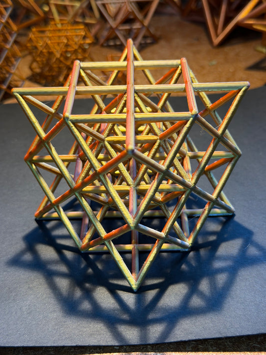 Vector, Merkaba and Octahedron combined