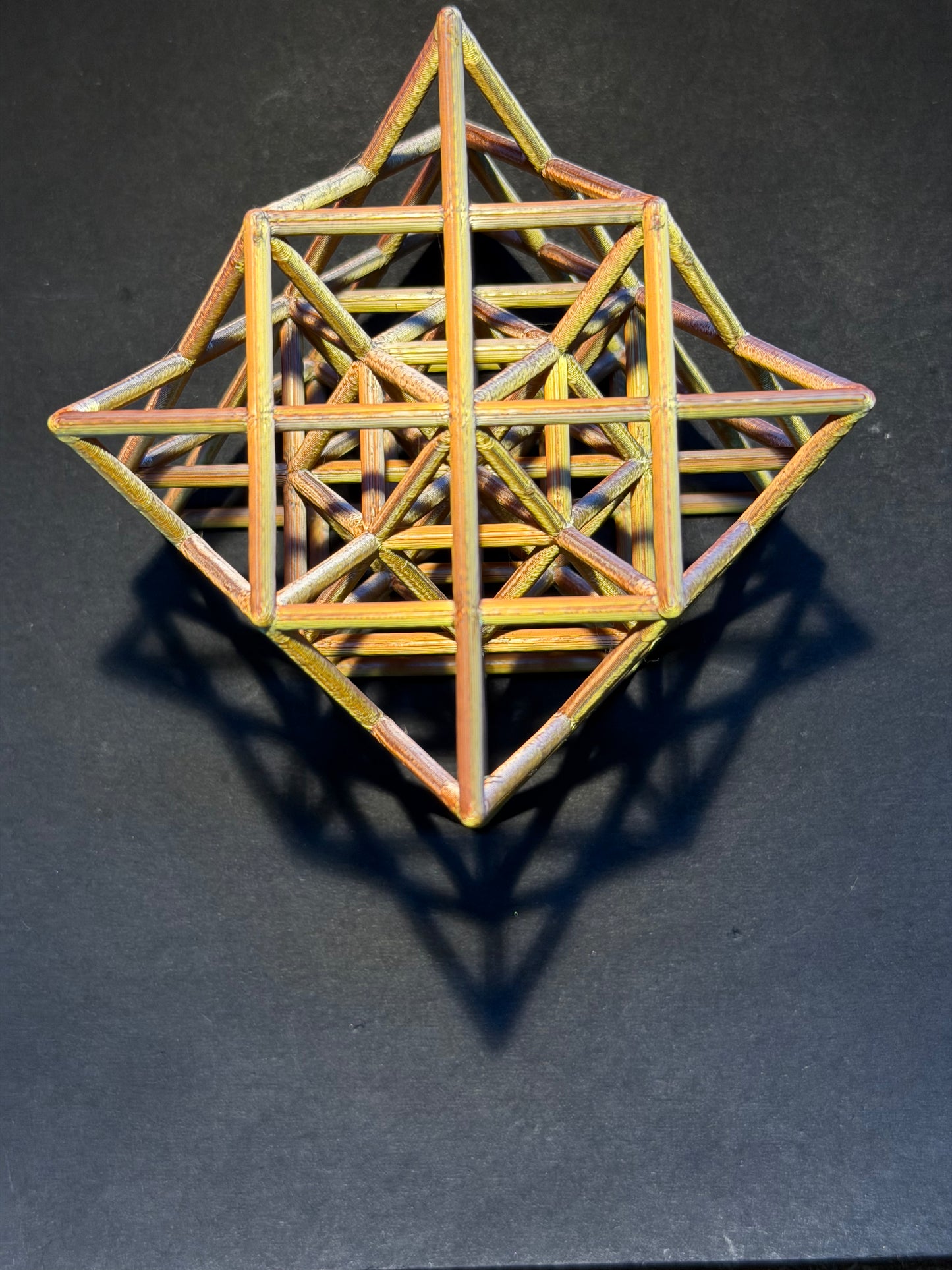 Vector, Merkaba and Octahedron combined
