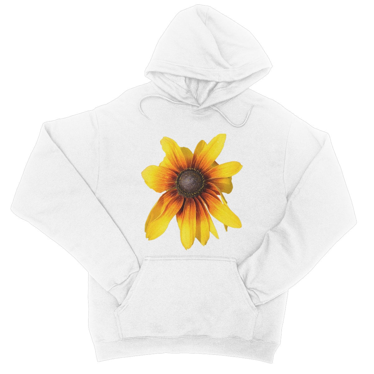 Yellow Flower 'Rudbeckia Golden jubilee' College Hoodie