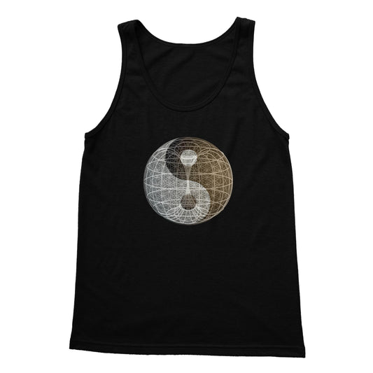 Yin Yang, Torus, Flower of Life, Unity Softstyle Tank Top