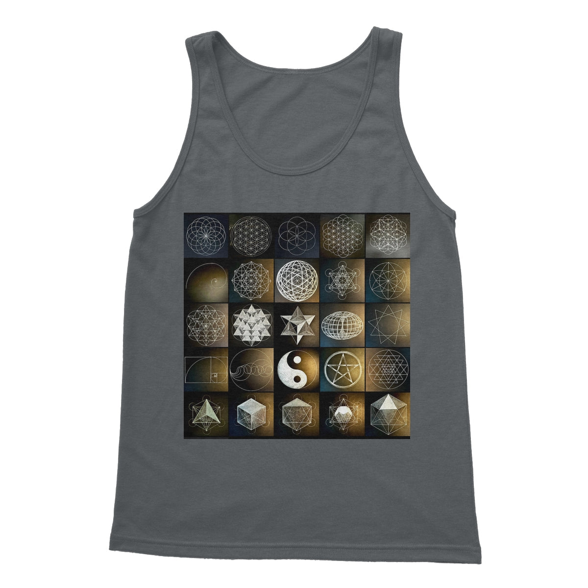 Sacred Geometry Unity Softstyle Tank Top