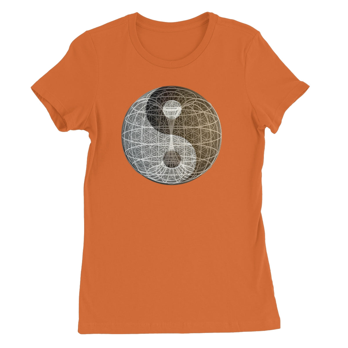 Yin Yang, Torus, Flower of Life, Unity Women's Favourite T-Shirt