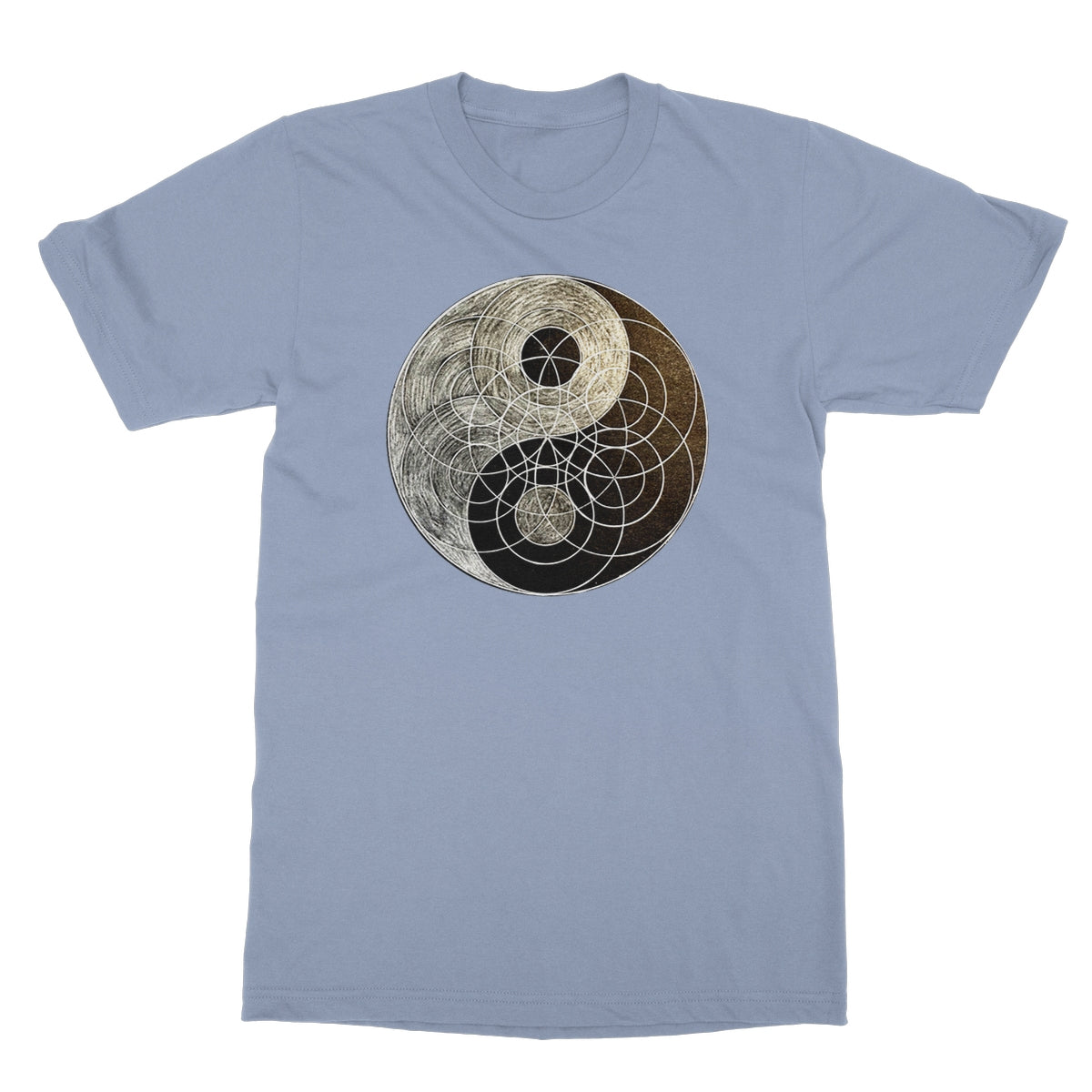 Yin Yang Golden Circle Softstyle T-Shirt