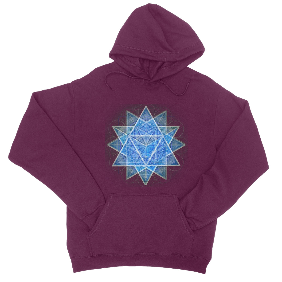 The Star of the Merkaba College Hoodie