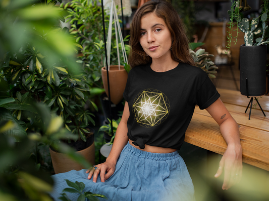Vector Equilibrium in Gold Women's Favourite T-Shirt