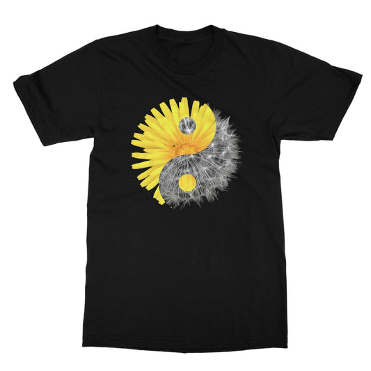 Dandelion Yin Yang  Softstyle T-Shirt