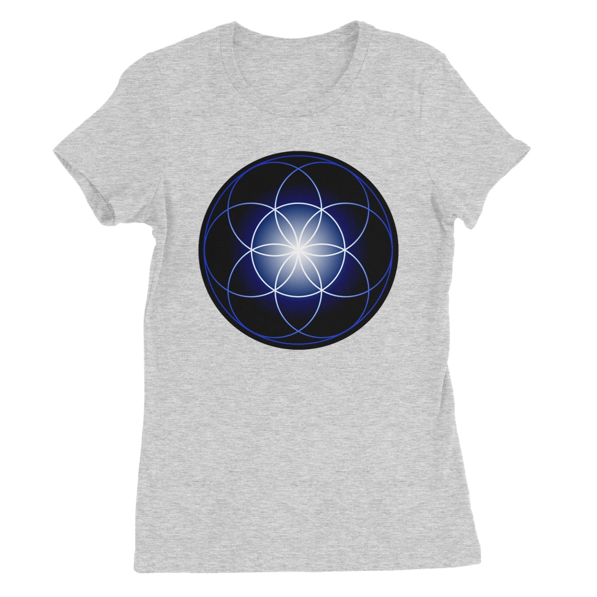 Seed of Life in Blue Women's T-Shirt