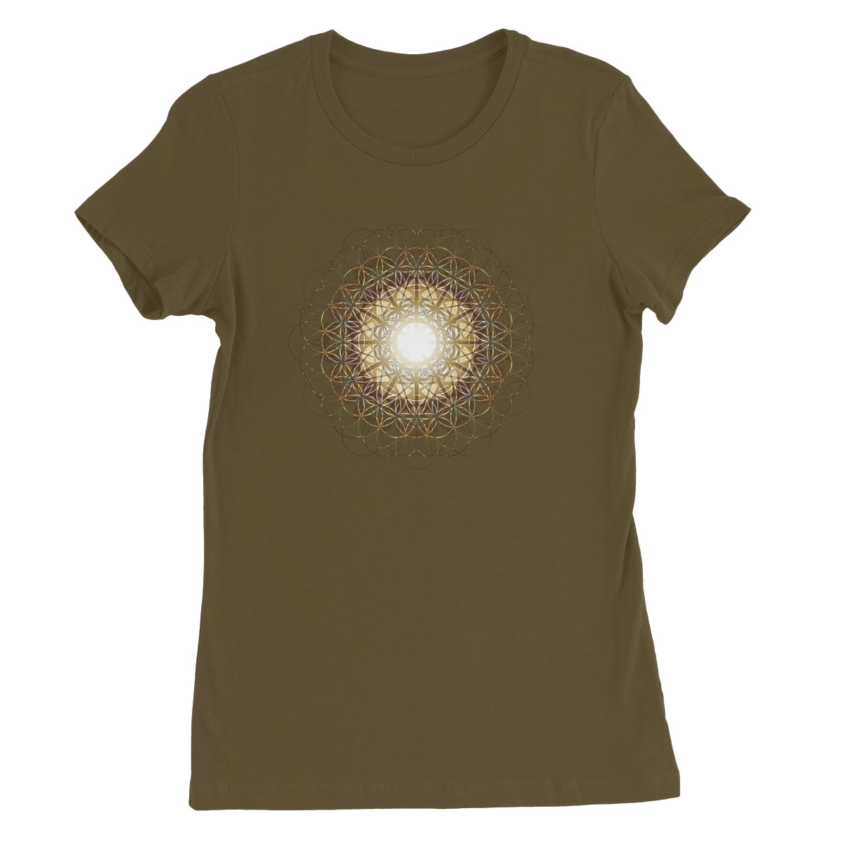 Double Fruit of Life Glow Women's Favourite T-Shirt