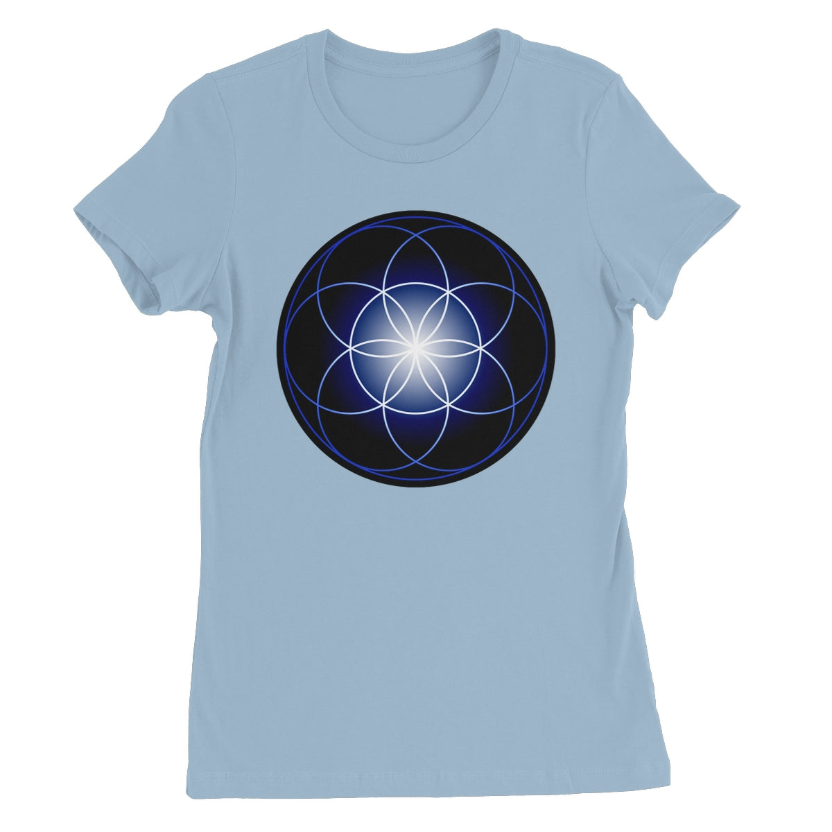 Seed of Life in Blue Women's T-Shirt