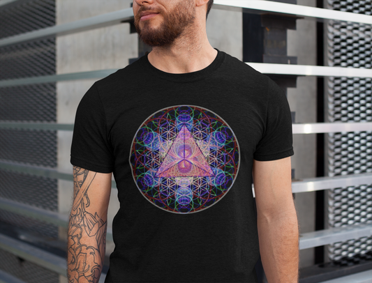 The Platonic Solid Tetrahedron Softstyle T-Shirt