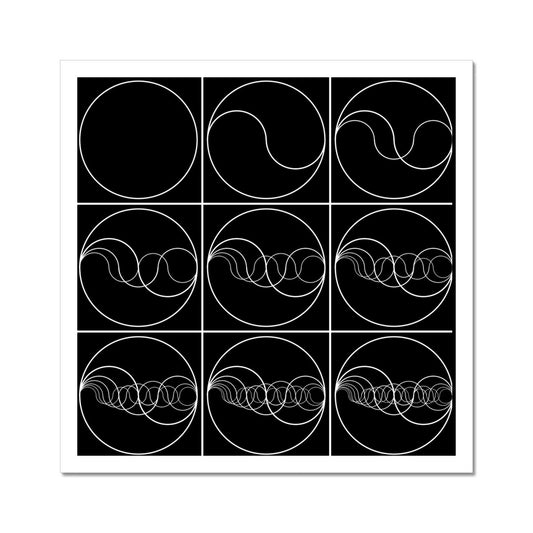 Waves in Nine Print C-Type Print - Nature of Flowers