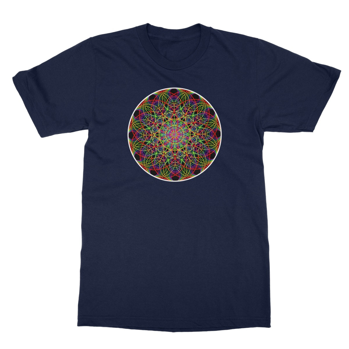 Twelve Sound Waves in a Circle Softstyle T-Shirt