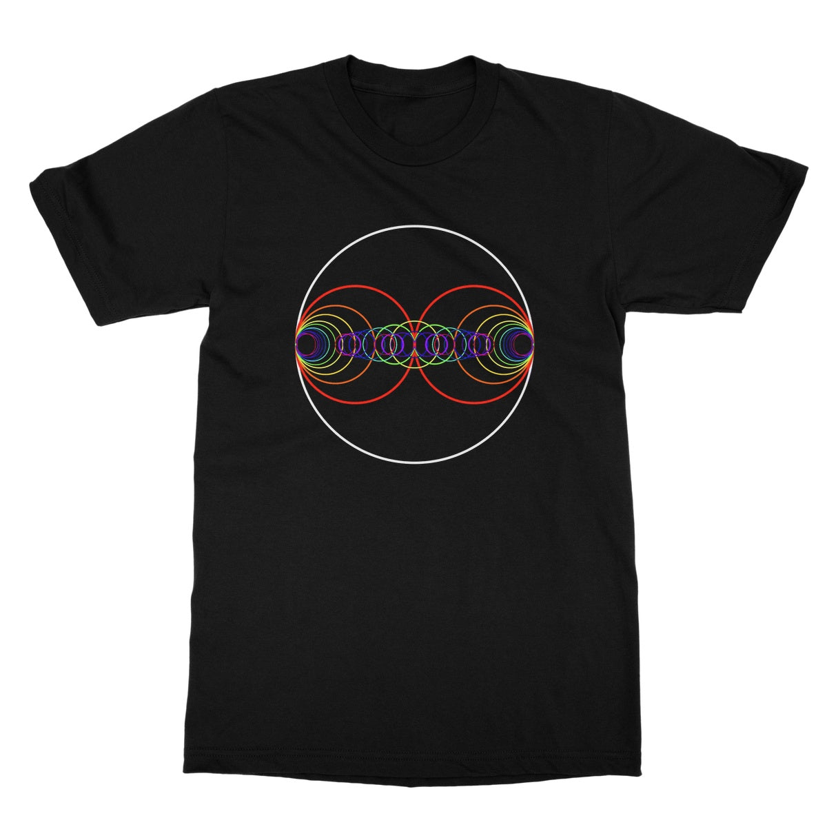 Sound waves Collide Softstyle T-Shirt