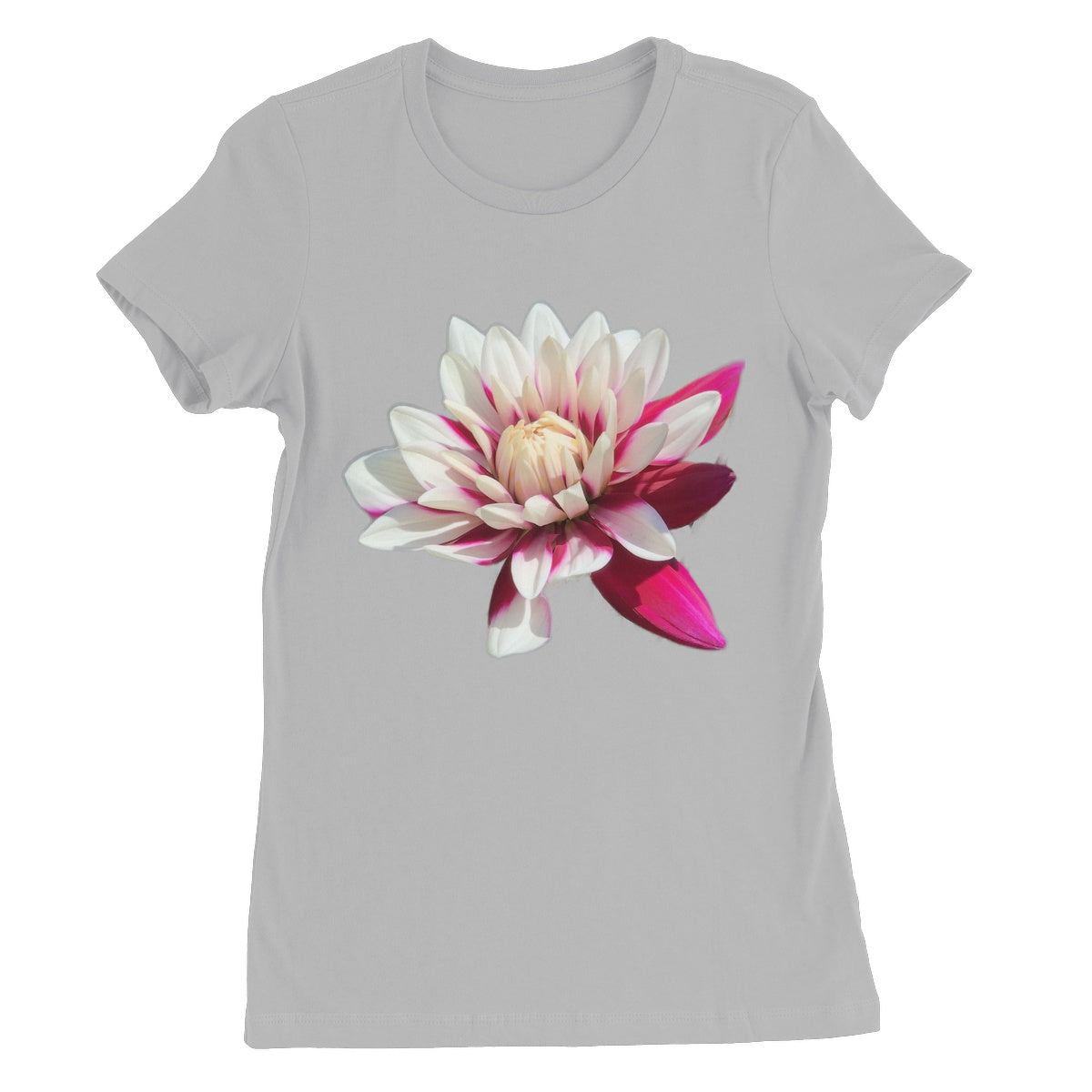 Pink Dahlia Women's Favourite T-Shirt - Nature of Flowers