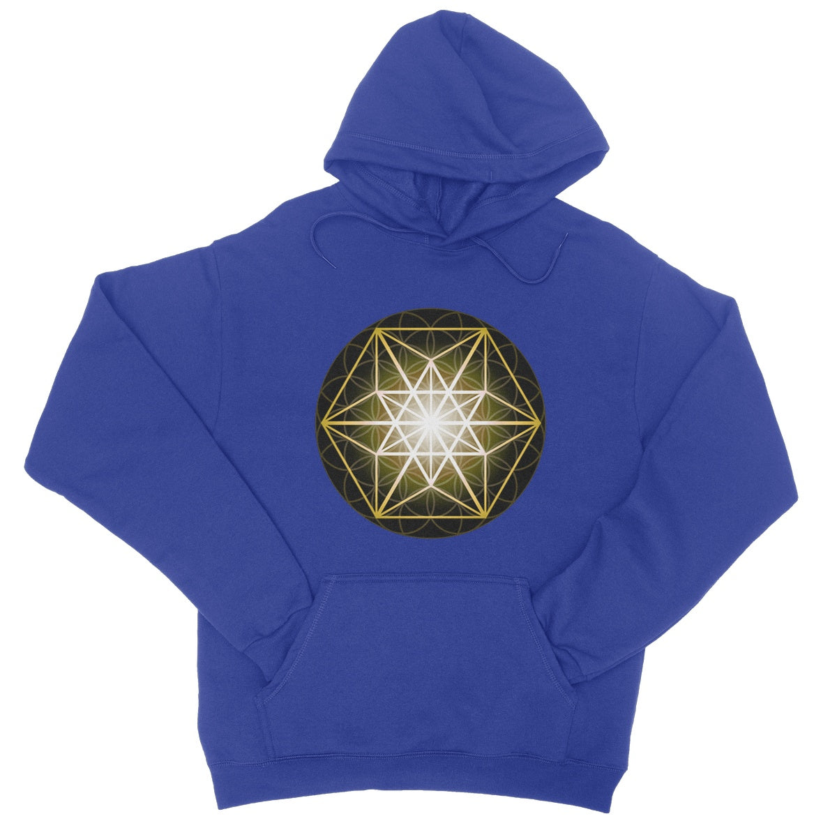 Vector Equilibrium in Gold College Hoodie