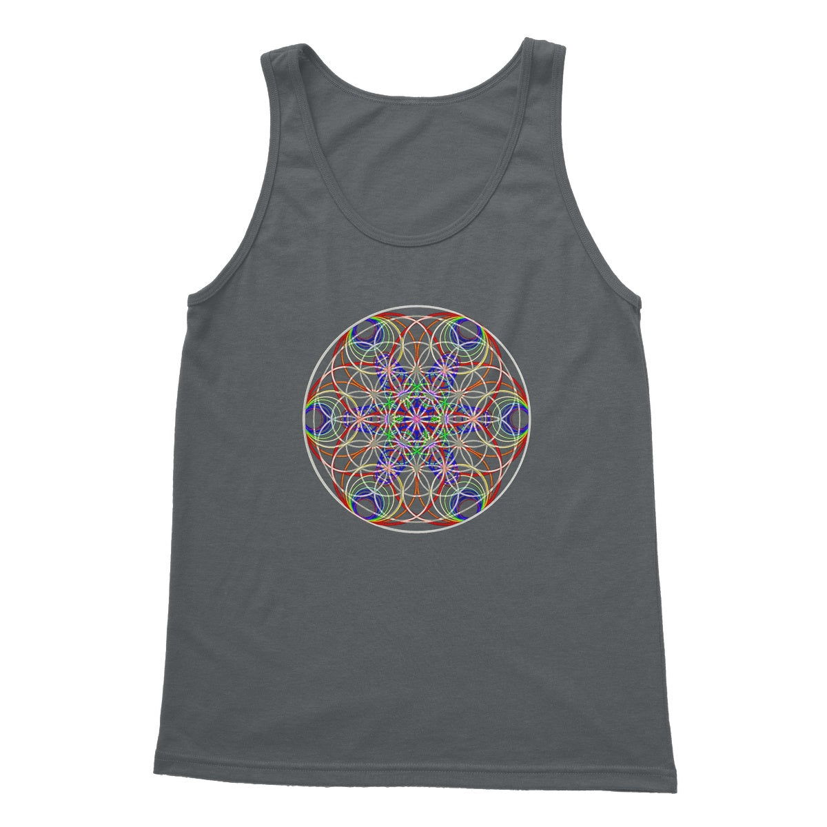 The Sound of the Flower of Life Softstyle Tank Top