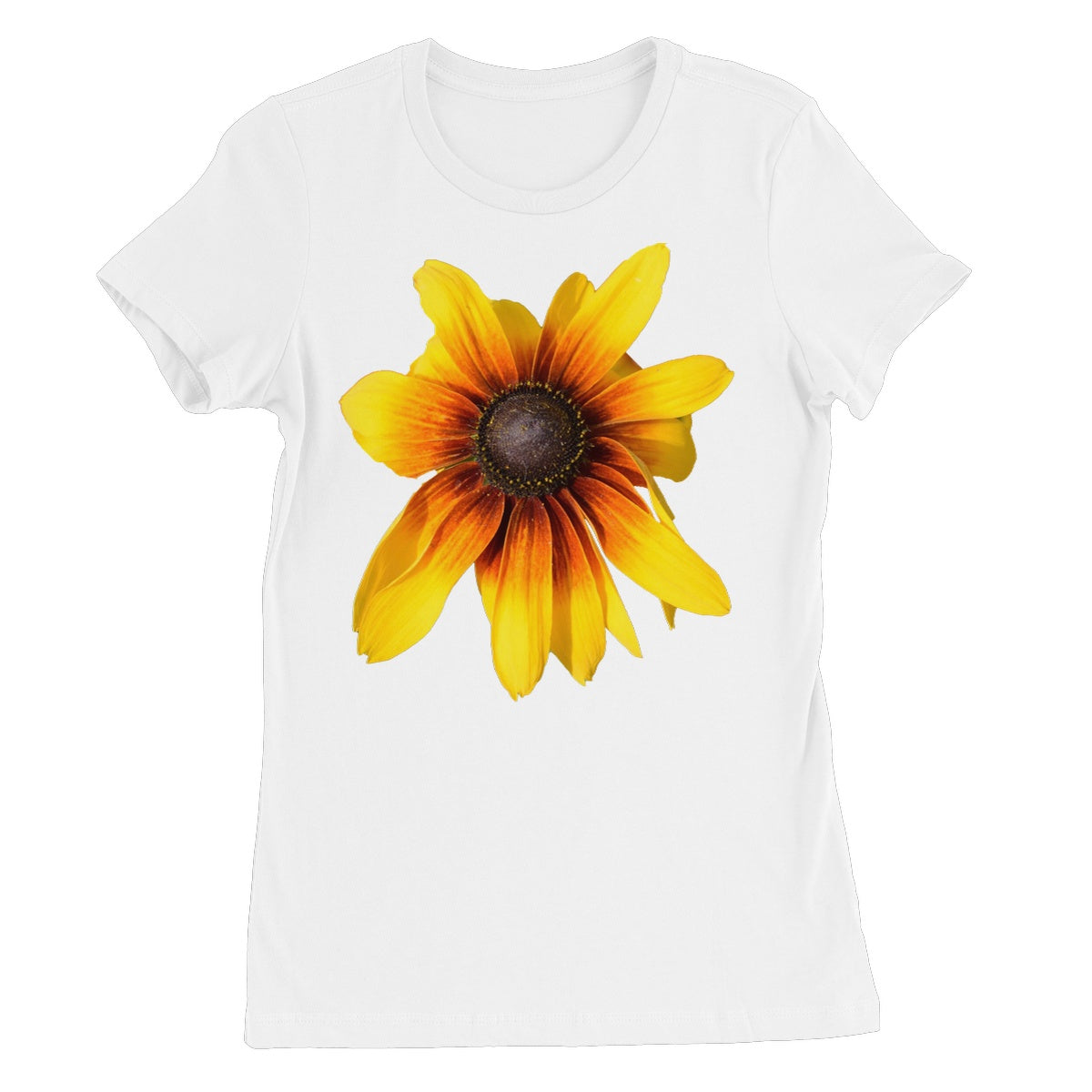 Yellow Flower 'Rudbeckia Golden jubilee' Women's Favourite T-Shirt - Nature of Flowers