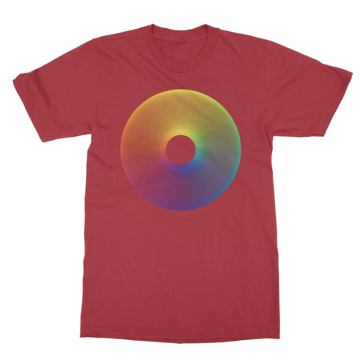 Rainbow Torus from Above Softstyle T-Shirt