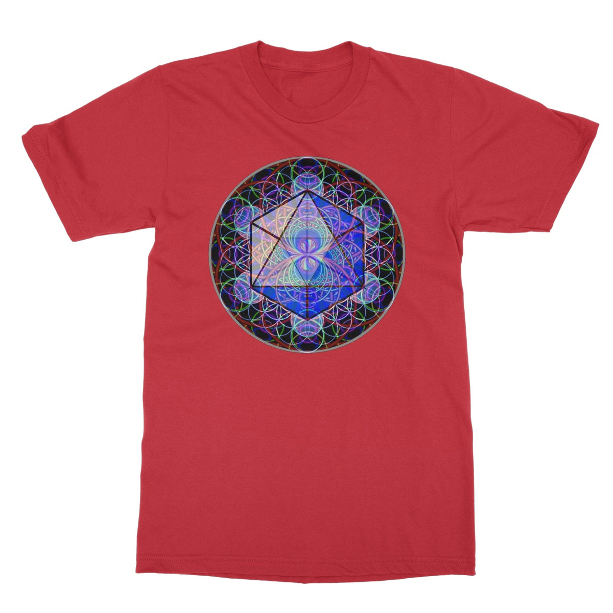 The Platonic Solid Icosahedron Softstyle T-Shirt