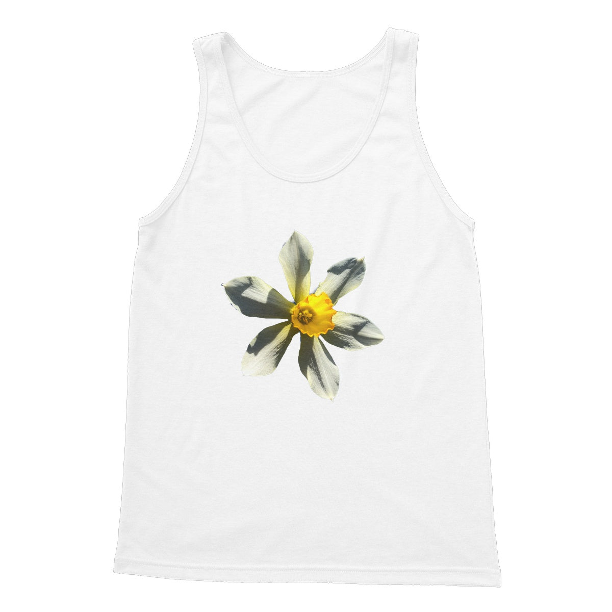Daffodil  Softstyle Tank Top - Nature of Flowers