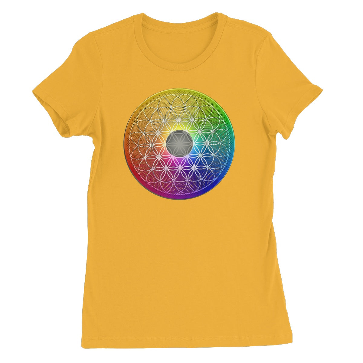 Rainbow Torus Flower of Life Women's Favourite T-Shirt