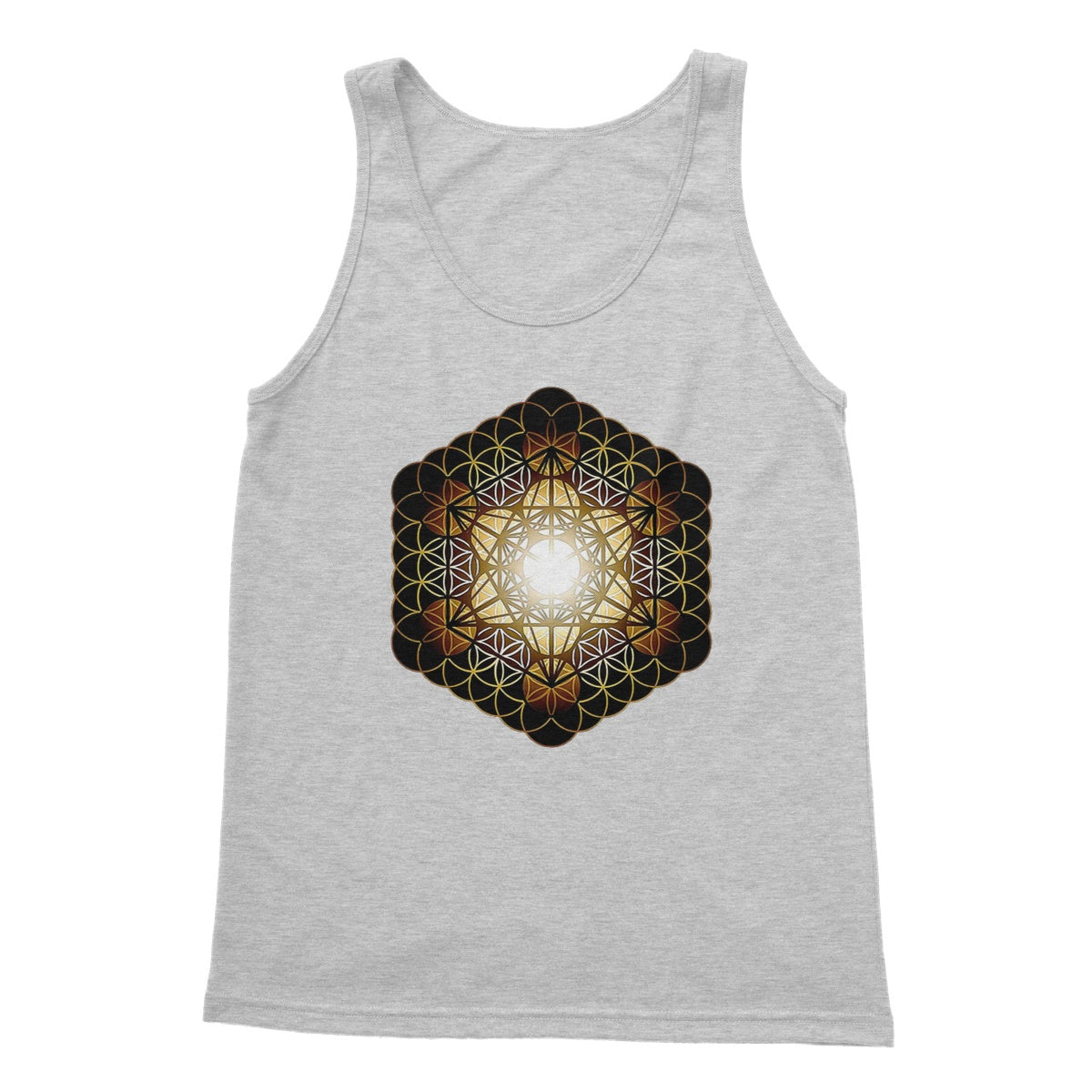 Fruit of Life Glow Softstyle Tank Top