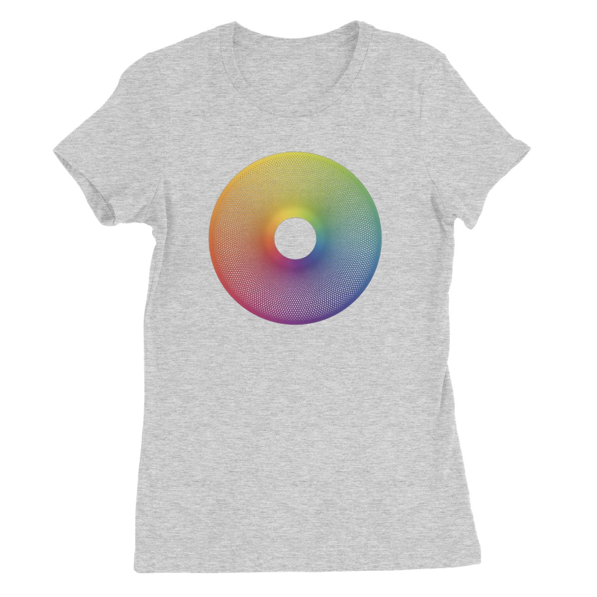 Rainbow Torus from Above Women's Favourite T-Shirt