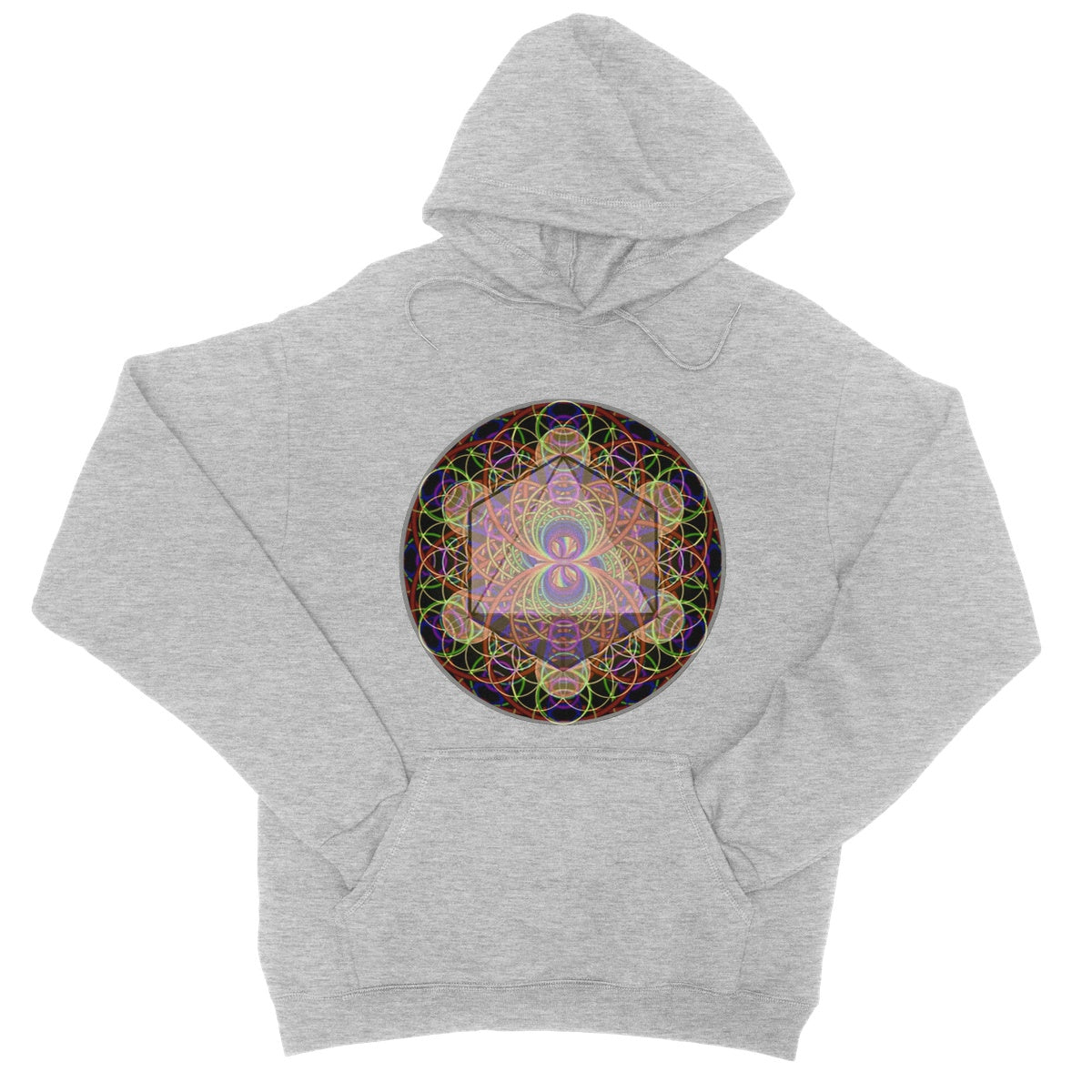 The Platonic Solid Octahedron College Hoodie