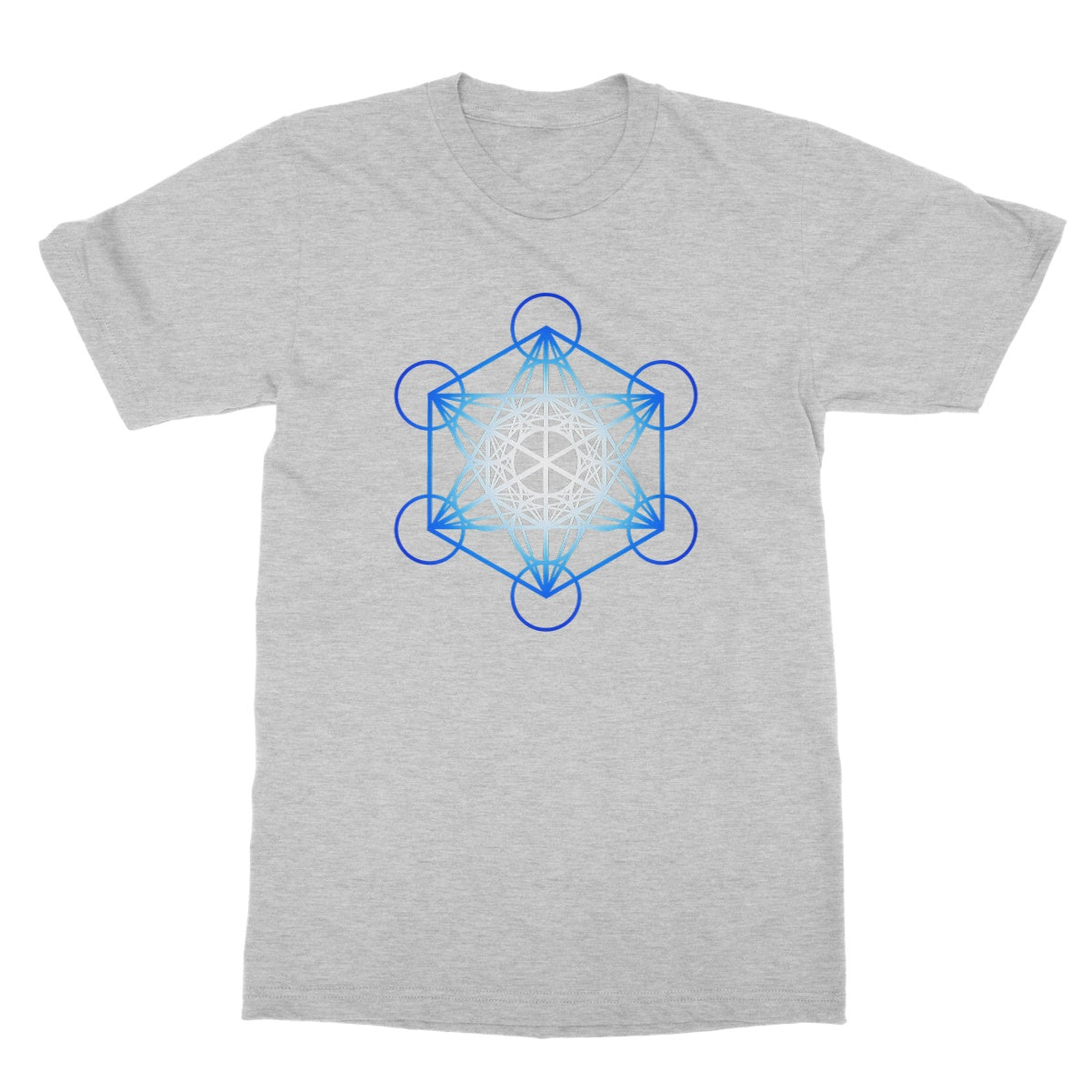 Metatron's Cube T-Shirt - Nature of Flowers