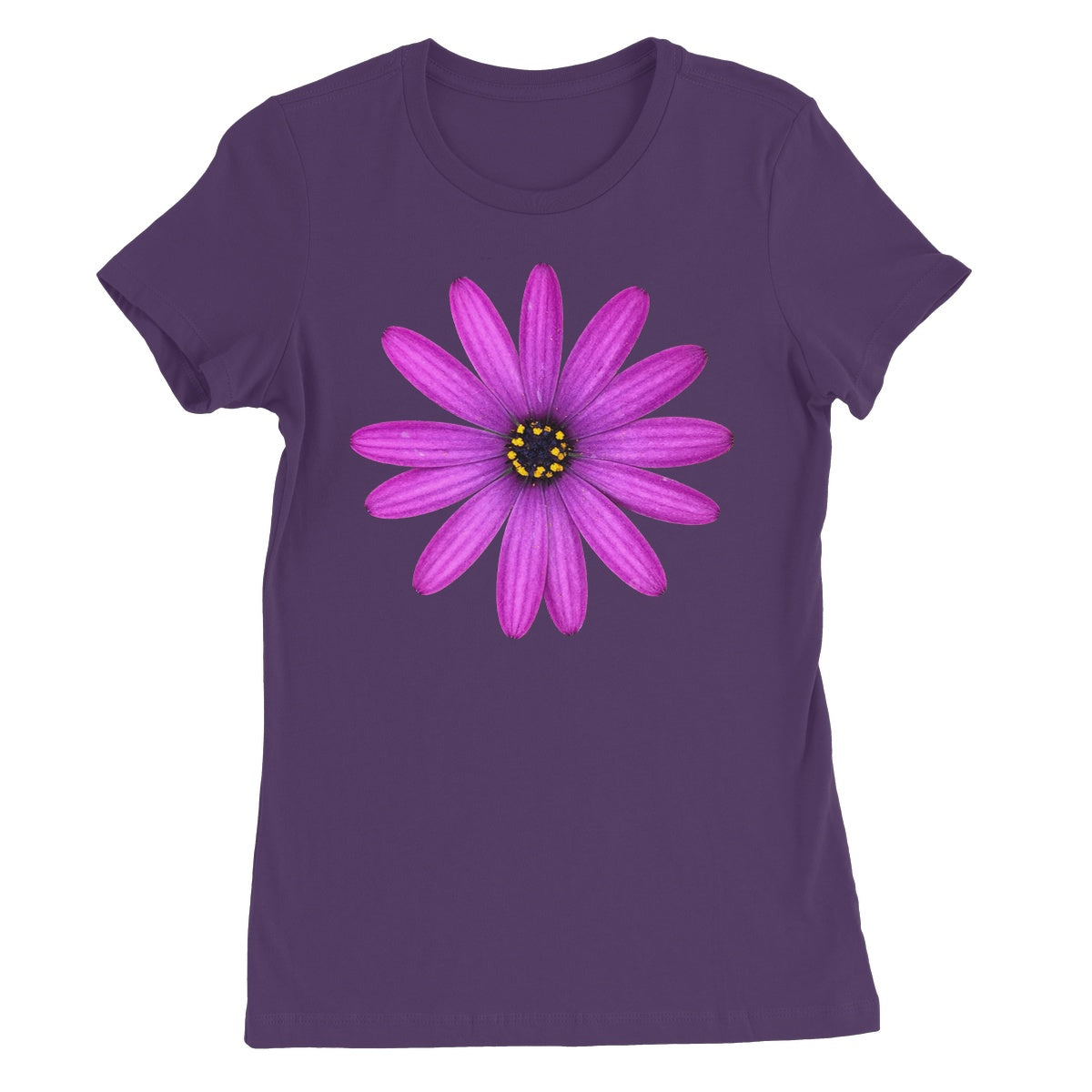 Purple Petals Women's Favourite T-Shirt - Nature of Flowers