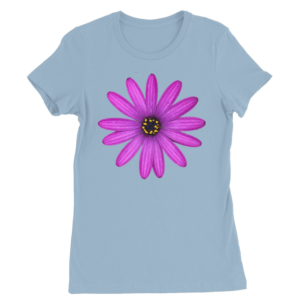 Purple Petals Women's Favourite T-Shirt - Nature of Flowers