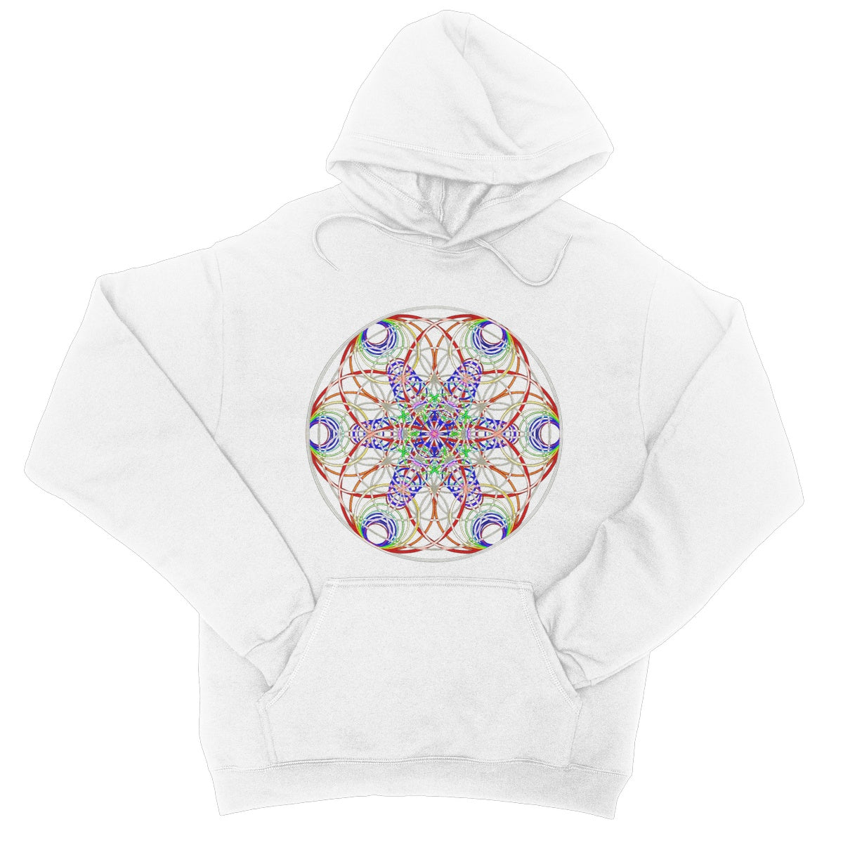 The Sound of the Flower of Life College Hoodie
