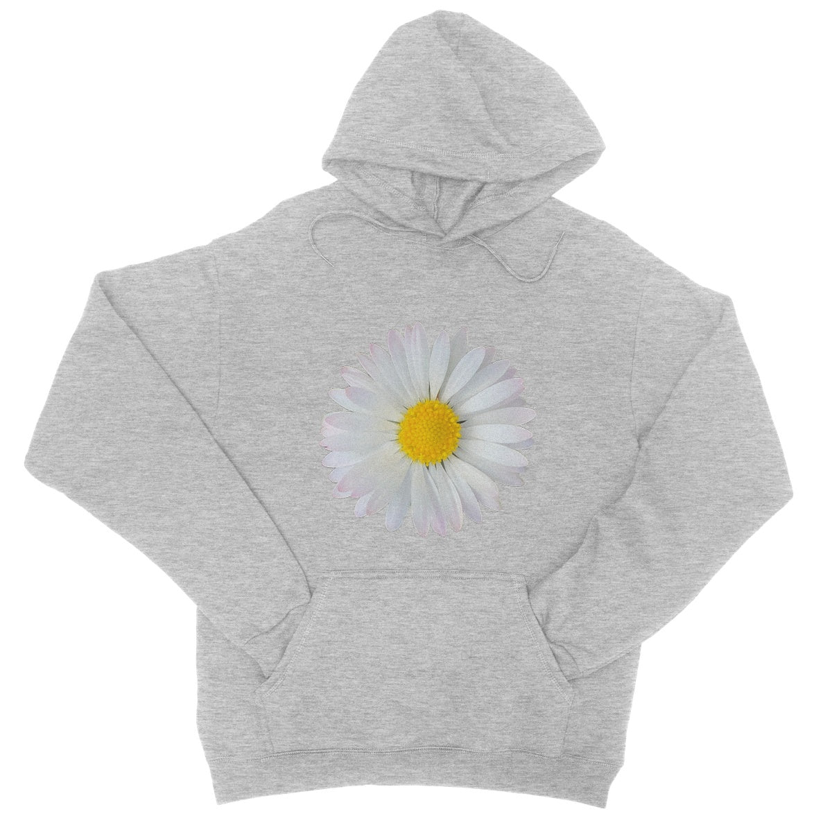 Daisy  College Hoodie - Nature of Flowers